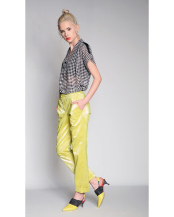 Yellow Cigarette Trousers