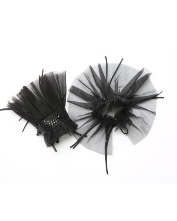Black Tulle Wristbands and More