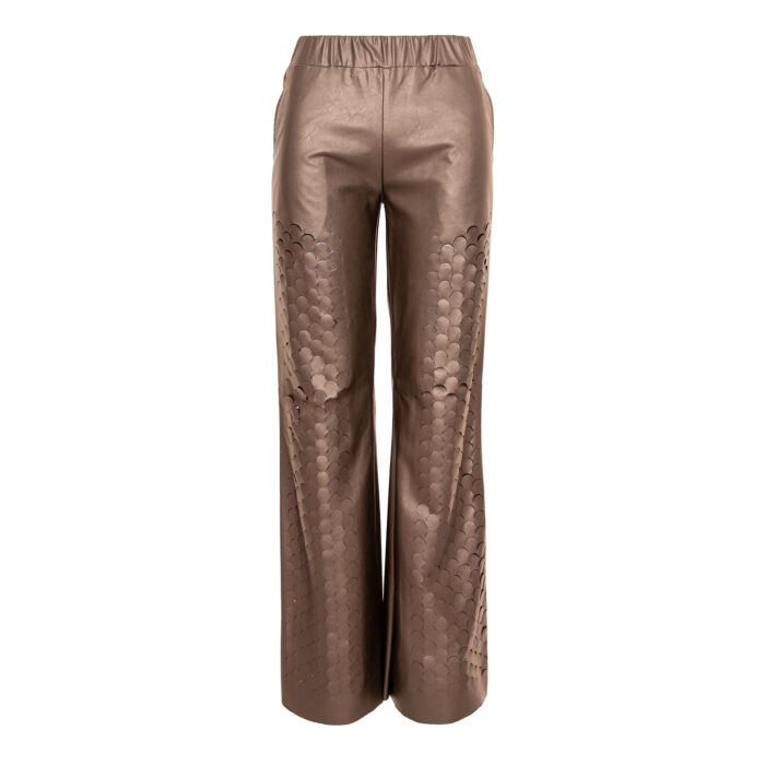 Laser Cut Bronze Pants